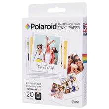 Load image into Gallery viewer, Polaroid 3.5 x 4.25 inch Premium Zink Border Print Photo Paper (20 Sheets) Compatible with Polaroid POP Instant Camera