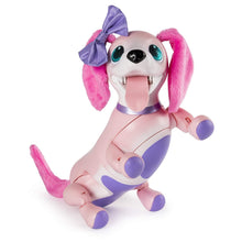Load image into Gallery viewer, Zoomer Playful Pup Interactive Pink Robotic Dog