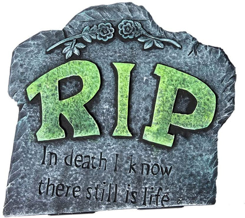 Forum Novelties Rip Buried Tombstone, White