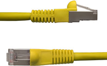 Load image into Gallery viewer, NTW Cat 6 Snagless Shielded Ethernet Network Patch Cable Black -345-S6-001BK