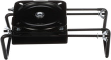 Load image into Gallery viewer, Attwood 15700-3 Seat Mount, Clamp-On With Swivel, Adjusts from 7 ½ inches to 18 inches, Black, Powder-Coated Aluminum