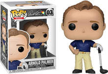 Load image into Gallery viewer, Arnold Palm e r: Funk o Pop! Golf Vinyl Figure Bundle with 1 Compatible &#39;ToysDiva&#39; Graphic Protector (003 - 46842 - B)