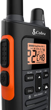 Load image into Gallery viewer, Cobra RX680 2 Watt Rugged Walkie Talkies - Waterproof &amp; Dustproof, Rechargeable, Long Range up to 38-Mile Two Way Radio with NOAA Weather Alert &amp; VOX (2 Pack)
