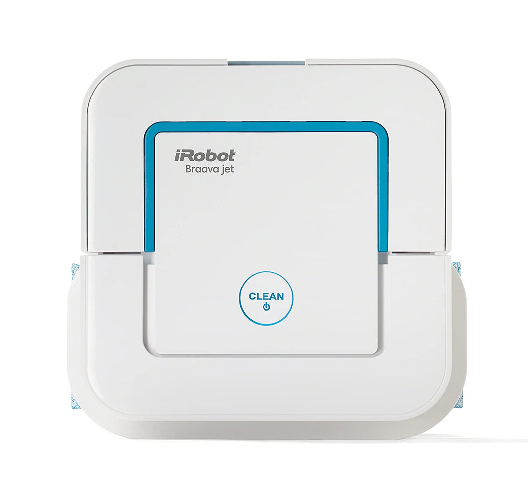 iRobot Braava Jet 240 Superior Robot Mop - App Enabled, Precision Jet Spray, Vibrating Cleaning Head, Wet and Damp mop