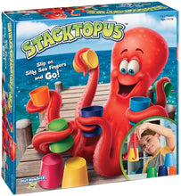 Load image into Gallery viewer, PlayMonster Stacktopus--Slip on Silly Sea Fingers and Go!--Kids Game