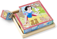 Load image into Gallery viewer, Melissa &amp; Doug Disney Princess Wooden Cube Puzzle