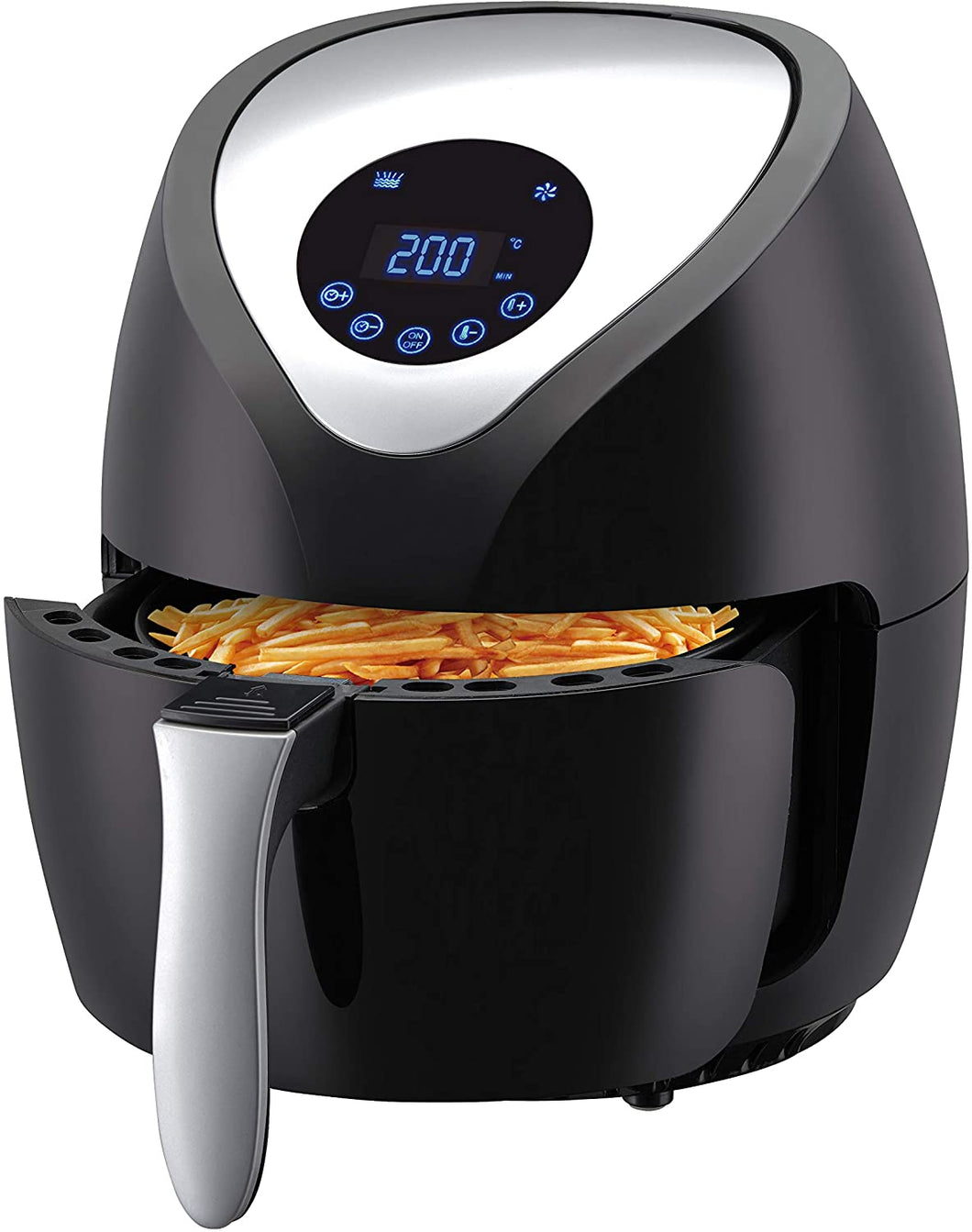 Air Fryer w/Digital LED Touch Display 1400 Watts with Slide out Basket & Pan - 4.0L (1812)