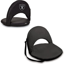 Load image into Gallery viewer, NFL Oakland Raiders Oniva Portable Reclining Seat