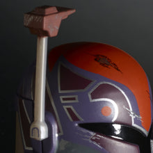 Load image into Gallery viewer, Star Wars Black Series Titanium Series Sabine Wren and Darth Vader Helmets