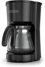 Load image into Gallery viewer, BLACK+DECKER CM0700B 5-Cup Coffee Maker, Compact Design