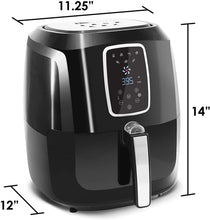 Load image into Gallery viewer, Maxi-Matic Personal Compact Space Saving Electric Hot Air Fryer Oil-Less Healthy Cooker, Timer &amp; Temperature Controls, PFOA/PTFE Free, 700-Watts with Recipes