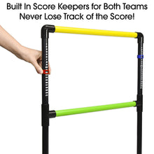 Load image into Gallery viewer, GoSports Indoor / Outdoor Ladder Toss Game Set with 6 Rubber Bolos, Carrying Case and Score Trackers