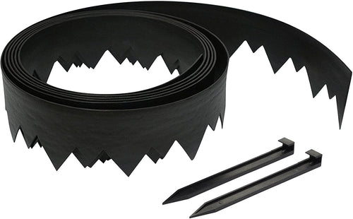 EasyFlex 3500-12C-3 Pound-in Landscape Edging, 12 FEET, Black