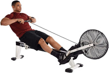 Load image into Gallery viewer, Stamina Air Rower Fitness Rowing Machine, Black