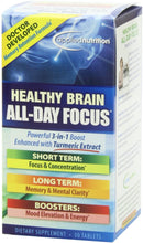 Load image into Gallery viewer, Applied Nutrition Healthy Brain All-day Focus, 50-Count