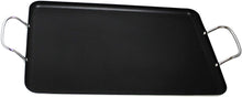 Load image into Gallery viewer, IMUSA USA IMU-1814 Double Burner Griddle Non-Stick 16-Inch, Black