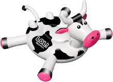 Load image into Gallery viewer, Swimline LOL Cow Inflatable Pool Float