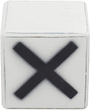 Load image into Gallery viewer, Deco 79 Wood Tic Tac Toe Game, Black/White, 2&quot; x 14&quot;