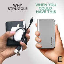 Load image into Gallery viewer, myCharge Hub Universal-Turbo [iPhone + USB C]