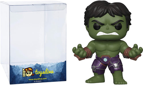 Hul k: Funk o Pop! Games Vinyl Figure Bundle with 1 Compatible 'ToysDiva' Graphic Protector (629 - 47759 - B)