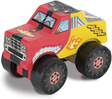 Load image into Gallery viewer, Melissa &amp; Doug Decorate-Your-Own Wooden Craft Kits Set - Race Car and Monster Truck
