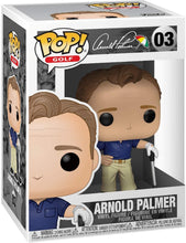 Load image into Gallery viewer, Arnold Palm e r: Funk o Pop! Golf Vinyl Figure Bundle with 1 Compatible &#39;ToysDiva&#39; Graphic Protector (003 - 46842 - B)