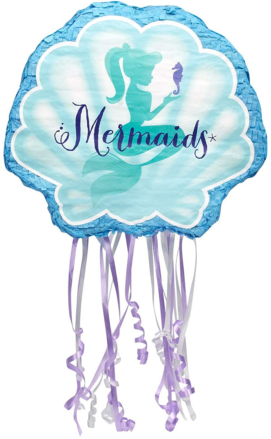 Birthday Express Mermaids Under The Sea Party Supplies - Pull String Pinata