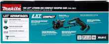 Load image into Gallery viewer, Makita XRJ01Z 18-Volt LXT Lithium-Ion Cordless Compact Reciprocating Saw (Tool Only, No Battery)
