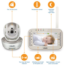 Load image into Gallery viewer, VTech VM305 Pan &amp; Tilt Accessory Camera — Requires a VTech VM343 Baby Monitor to Operate