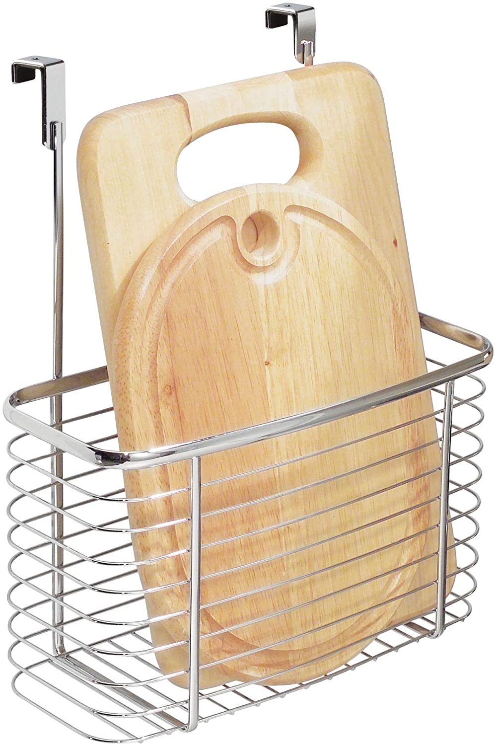 InterDesign Axis Over The Cabinet Kitchen Storage Organizer Tray for Sponges