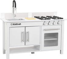 Load image into Gallery viewer, KidKraft Little Cook's Work Station Kitchen, White (53407)