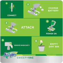 Load image into Gallery viewer, Swiffer Sweep and Vac Floor Vaccum Starter Kit