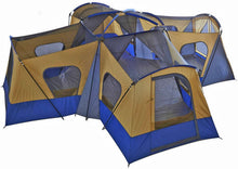 Load image into Gallery viewer, Ozark Trail Base Camp 14-Person Cabin Tent (Blue)