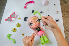 Load image into Gallery viewer, Lotta Looks Panda Cool Gift Set with Customizable 8.5-in Doll, 20+ Plug &amp; Play Pieces for 300+ Style Combinations in a Cute Panda-inspired Theme; For Ages 5 Years Old &amp; Up