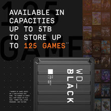 Load image into Gallery viewer, WD_Black 5TB P10 Game Drive, Portable External Hard Drive Compatible with Playstation, Xbox, PC, Mac - WDBA3A0050BBK-WESN