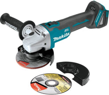 Load image into Gallery viewer, Makita XAG04Z 18V LXT Lithium-Ion Brushless Cordless 4-1/2” / 5" Cut-Off/Angle Grinder, Tool Only