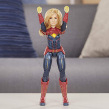 Load image into Gallery viewer, Marvel Captain Marvel Movie Photon Power Fx Captain Marvel Electronic Super Hero Doll (Ages 6 &amp; Up)