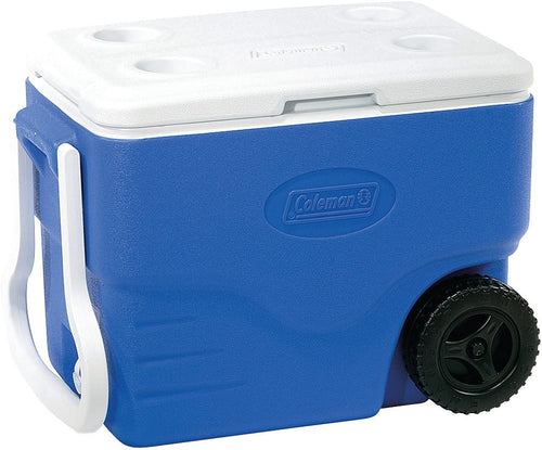 Coleman 40 qt. Wheeled Cooler with Beverage Tray