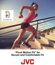 Load image into Gallery viewer, JVC HAEC20BTW Wireless Sports Headphones with Pivot Motion Fit White