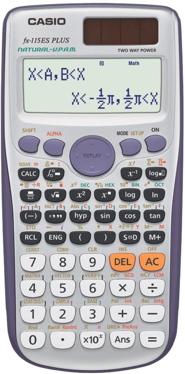 Casio fx-115ES PLUS Engineering/Scientific Calculator