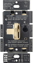 Load image into Gallery viewer, Lutron Toggler LED+ Dimmer Switch | 150-Watt, Single-Pole/3-Way | TGCL-153PH-LA | Light Almond