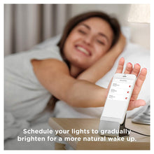 Load image into Gallery viewer, Sengled Smart LED Soft White A19 Starter Kit, 2700K 60W Equivalent, 4 Light Bulbs &amp; Hub, Works with Alexa &amp; Google Assistant