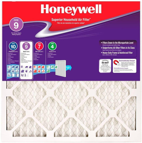 Honeywell 16 in. x 24 in. x 1 in. Superior Allergen Pleated Air Filter