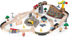 Load image into Gallery viewer, KidKraft Bucket Top Construction Train Set, 61-Piece