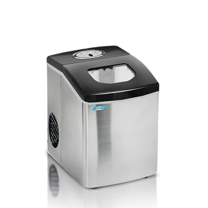 Mr. Freeze MIM-18 Maxi-Matic Portable Ice Maker with Lid, Black (Stainless Steel)