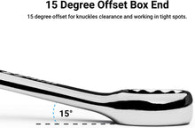 Load image into Gallery viewer, Capri Tools 1-1409 SmartKrome Combination Wrench with 12 Point