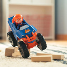 Load image into Gallery viewer, Blippi Mini Vehicle with Freewheeling Features Including 2” Classic Character Toy Figure - Imaginative Play for Toddlers, Young Children, Preschoolers