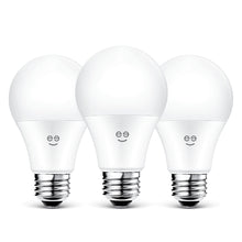 Load image into Gallery viewer, Geeni Wi-Fi LED Light Bulb-Soft White, Dimmable, A19, No Hub Required, Works with Alexa,Google Assistant, and Microsoft Cortana 3-Pack