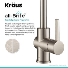 Load image into Gallery viewer, Kraus Britt Commercial Style Kitchen Purita Water Filter Faucet Combo