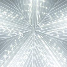 Load image into Gallery viewer, Alpine Corporation CFY108 Christmas 3D Hanging Star Ornament Decoration with LED Lights Festive Holiday Décor, 19-Inch Tall, White